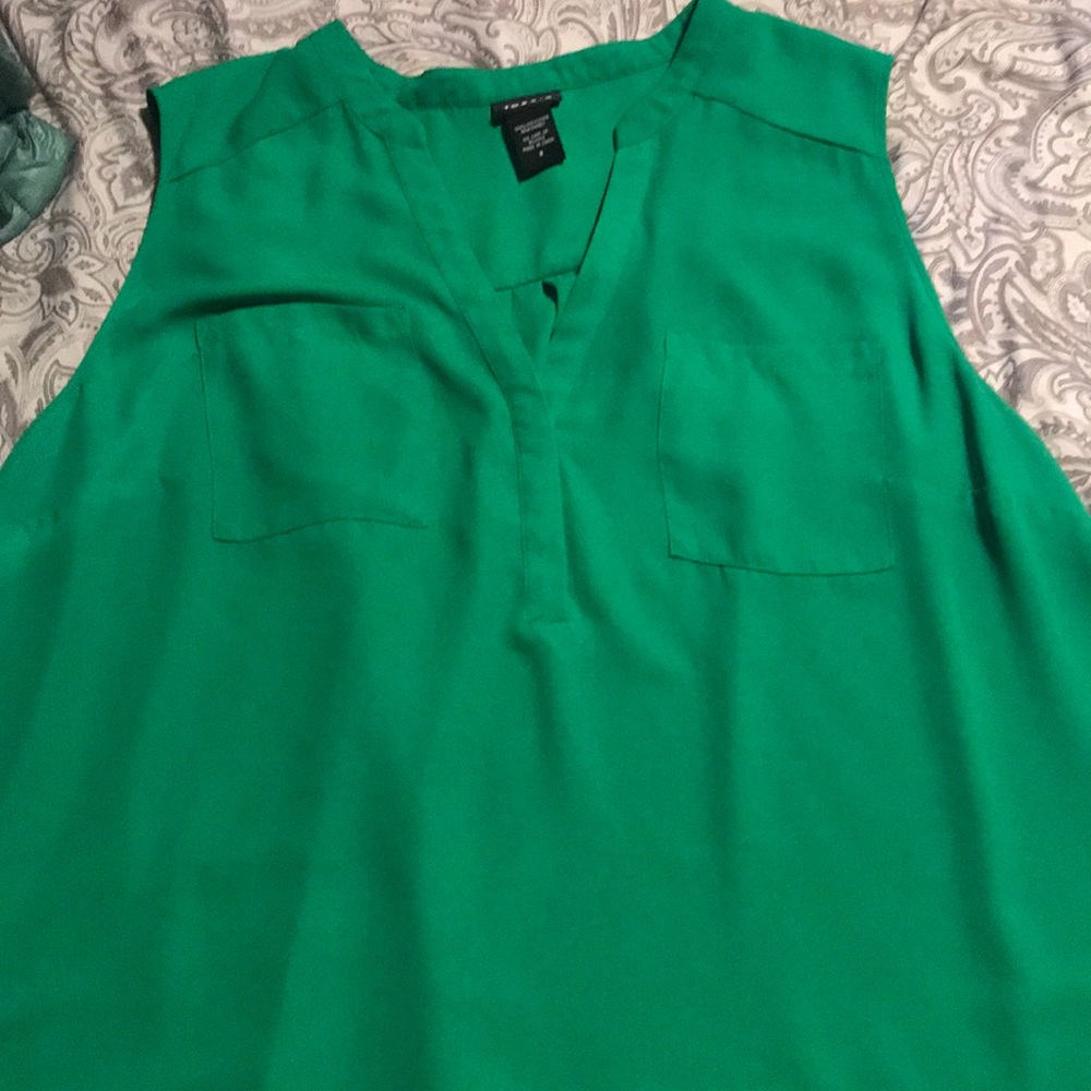 Emerald green tunic